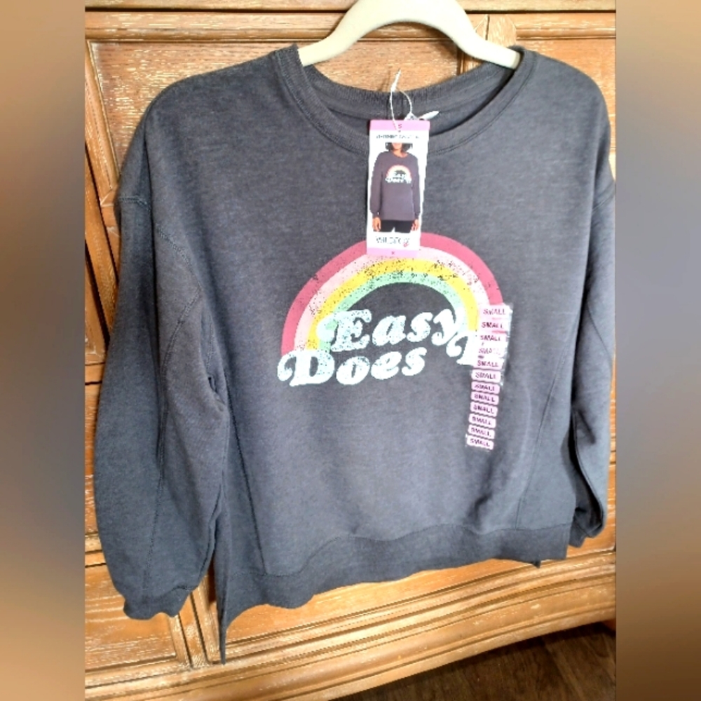 WILDFOX NWT STATEMENT SWEAT SHIRT  S